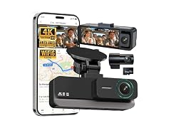 Nymzview 4K+2.5K 3-Channel Dash Cam