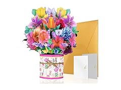 GREETING ART Pop Up Flower Card