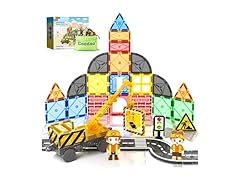 Coodoo Magnetic Tiles Road Set