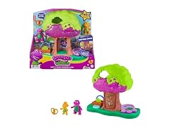 Barney World Preschool Toy Lights & Sounds Treehouse
