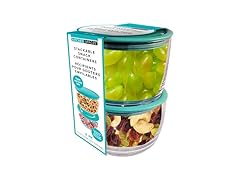 Kitchen Spaces Stackable Snack Containers