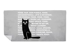 All a Cat Wants Beach Towel