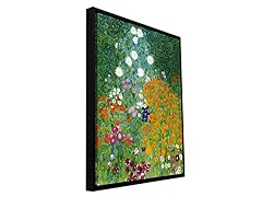 Klimt 'Farm Garden' Framed (2 Sizes)