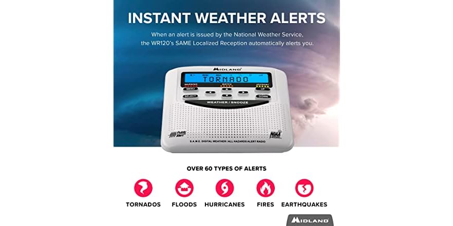 NOAA Emergency Weather Alert Radio