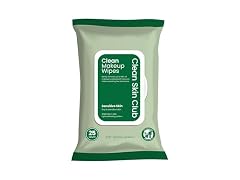 Clean Skin Club Sensitive Skin Face Wipes 25ct