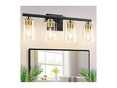 VerRon B0F52J9D7W 4-Light Bathroom Light Fixtures