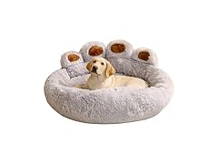 MUSM Fluffy Plush Dog Bed