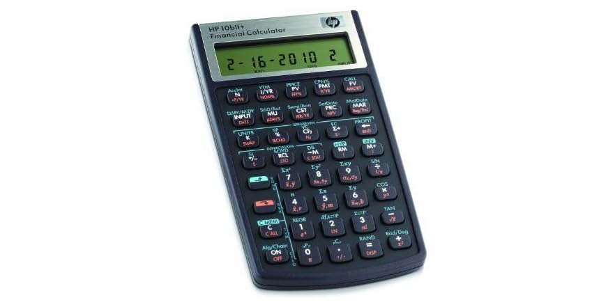 HP 10bII+ Financial Calculator