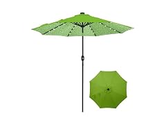 Backyard Expressions 9FT Solar Patio Meadow Green
