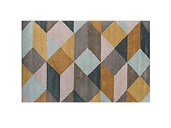 Trapeze Wool Area Rug (3 Sizes)