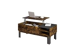 Novilla Lift Top Coffee Table Brown