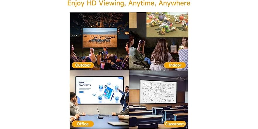 SCREENMAX Projector Screen with Stand