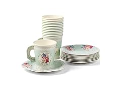Fun Express Truly Scrumptious Paper Tea Cup Set - 3' | Pack of 12