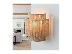 Parrot Uncle B9222-1-PU Small Rustic Wall Sconce