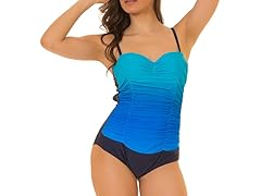 Coco Limon One Piece Missy Swimsuit, Blue