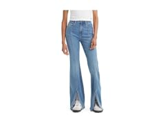 Levi's Womens (31) 726 High Rise Flare Split Hem