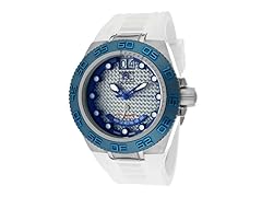 Subaqua - Silver & Blue Dial / White Poly