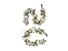 Garvee 6 ft Pre Lit Christmas Garland for Mantle