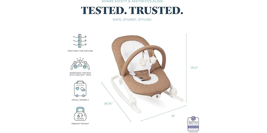 Baby Delight Aura Deluxe Portable Rocker