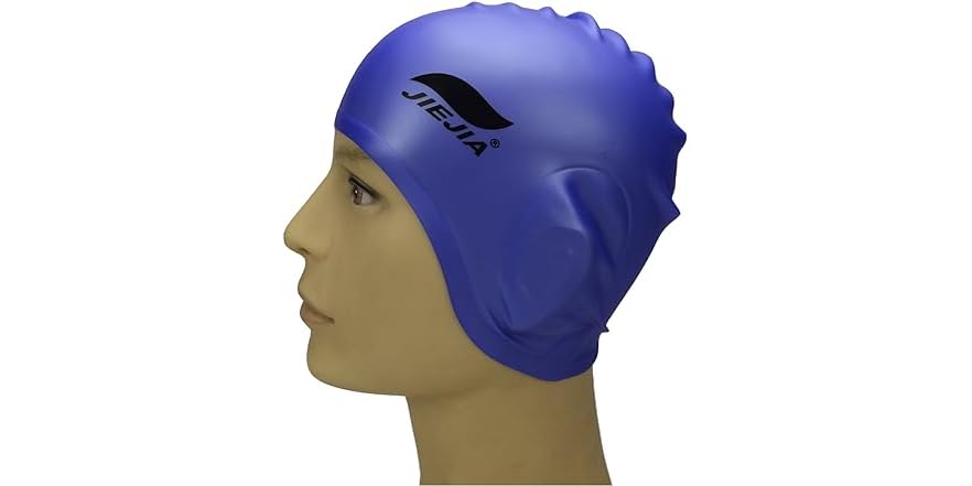 Bonnet De Natation CRESSI Loira En Silicone Pour Cheveux Longs - Taille XL, Noir/blanc, Résistant Au Chlore