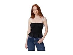 Amazon Essentials Women Regular-fit Smocked Tank
