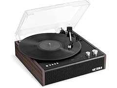 Victrola Eastwood 3-Speed Bluetooth Turntable with Built-in Speakers