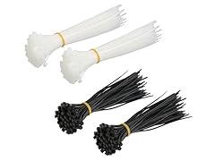 200pcs Self-Lock 6" Cable Wire Kit, 2 Pk