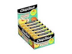 (12 Count) ChapStick Bulk Lip Balm Peaches & Cream