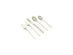 Cambridge  Champagne Satin 20 Piece Flatware Set