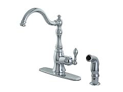 Single Handle Kitchen Faucet, Chrome