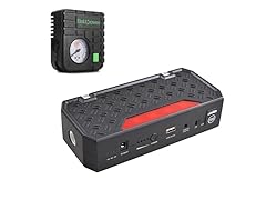 Bolt Power G06C Portable 600 AMP Peak Battery Jump Starter/Power Pack/Charger w Air Compressor