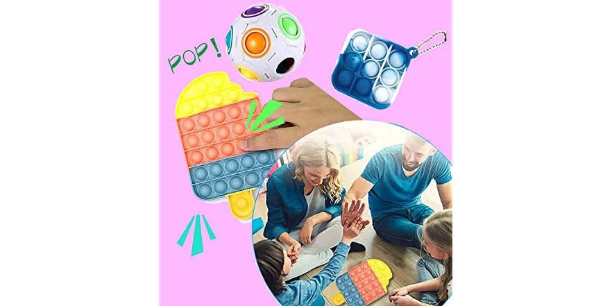 Ahsado 35 Pcs Fidget Toy Set