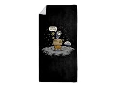 The Beagle has Landed Beach Towel