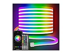 32.8Ft Neon Rope Lights,Flexible Led