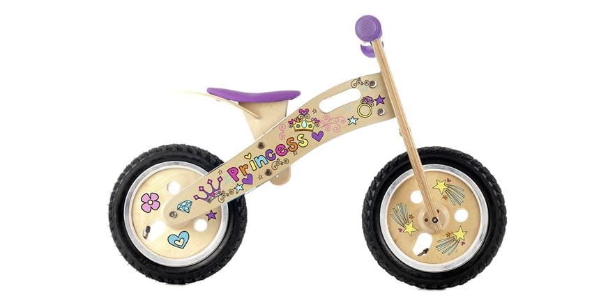 kinderkraft wooden balance bike