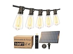 Bosceos 100FT Solar String Lights