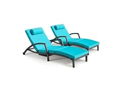 Chaise Lounge Chairs Wicker Patio Pool Lounge Chair