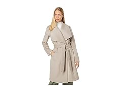 Cole Haan Women's Wool Wrap Coat (4)