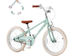 RoyalBaby EZ Kids Bike,18 Inch Convertible Balance to Pedal Bike