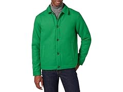 Mens Wool Blend Bomber Jacket