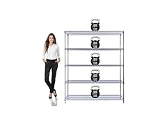 PRIME HEAVY DUTY Chrome Wire Shelving