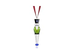 Swarovski Holiday Cheers:Ornament Nutcracker Green
