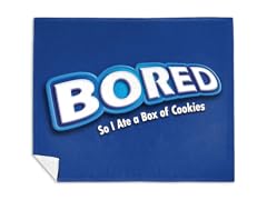 "Bored To Cookies" Mink Fleece Blanket