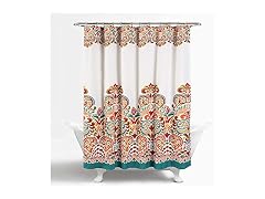 Lush Decor Clara Shower Curtain Single 72" W