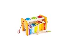 Hape Pound & Tap Bench with Slide Out Xylophone