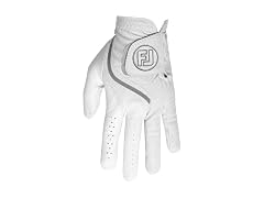 FootJoy Men's SciFLEX Golf Glove, White, Cadet X-Large, Worn on Left Hand