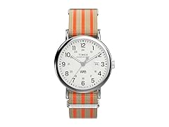 Timex Mens Weekender 40mm Tan White