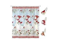 Avanti Linens - Shower Curtain Set, Water-Resistant