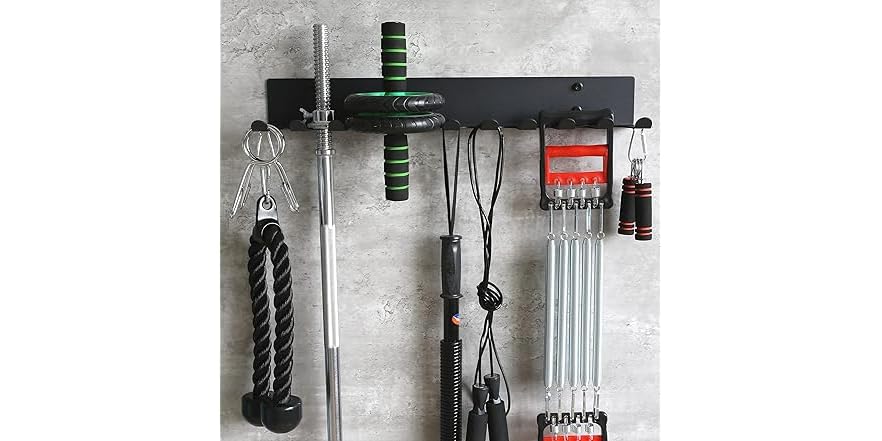 Multi Use Gym Rach Lovind Multi-Purpose Gym Equipment Storage Rack 23