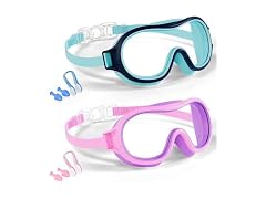 Aegend 2-Pack Anti-Fog Swim Goggles